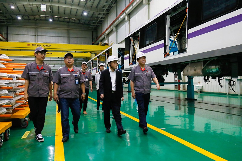 装备公司拜访天津电力机车有限公司